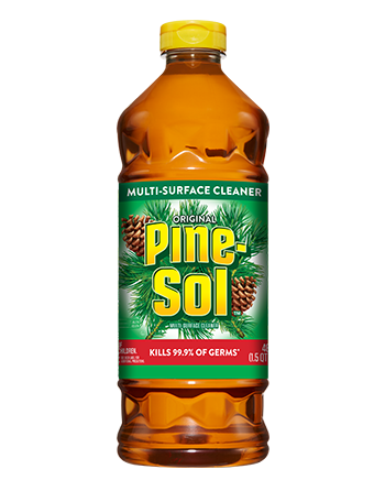 CLOROX  Pine Sol® All-Purpose Disinfectant Cleaner, Bottle, 1.4 L, Case of 8 - [DefendUse.com] - 40154 - Pine-Sol® Cleaners