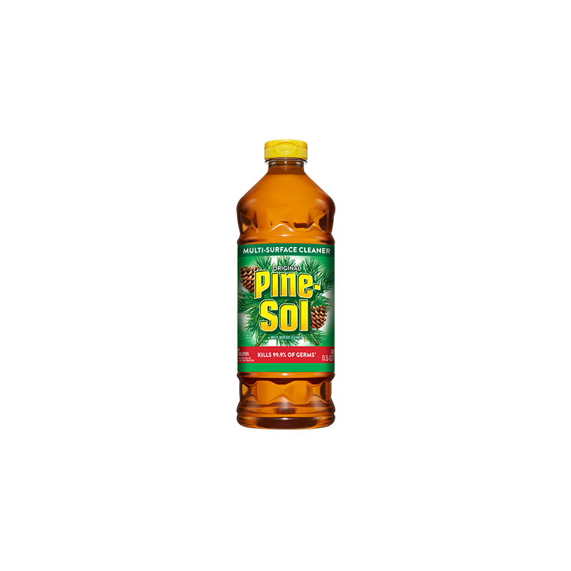 CLOROX  Pine Sol® All-Purpose Disinfectant Cleaner, Bottle, 1.4 L, Case of 8 - [DefendUse.com] - 40154 - Pine-Sol® Cleaners
