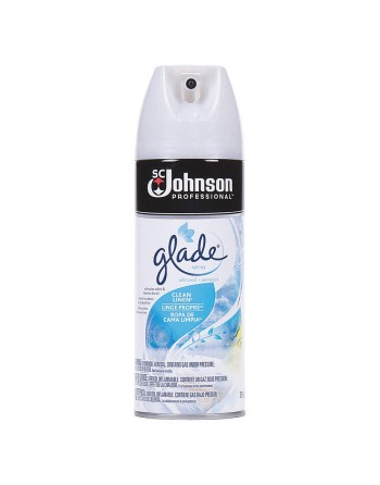 SC JOHNSON 46500770484 Glade® Air Freshener, Clean Linen®, Aerosol Can Fragrance: Clean Linen®, Case of 12/391g - [DefendUse.com
