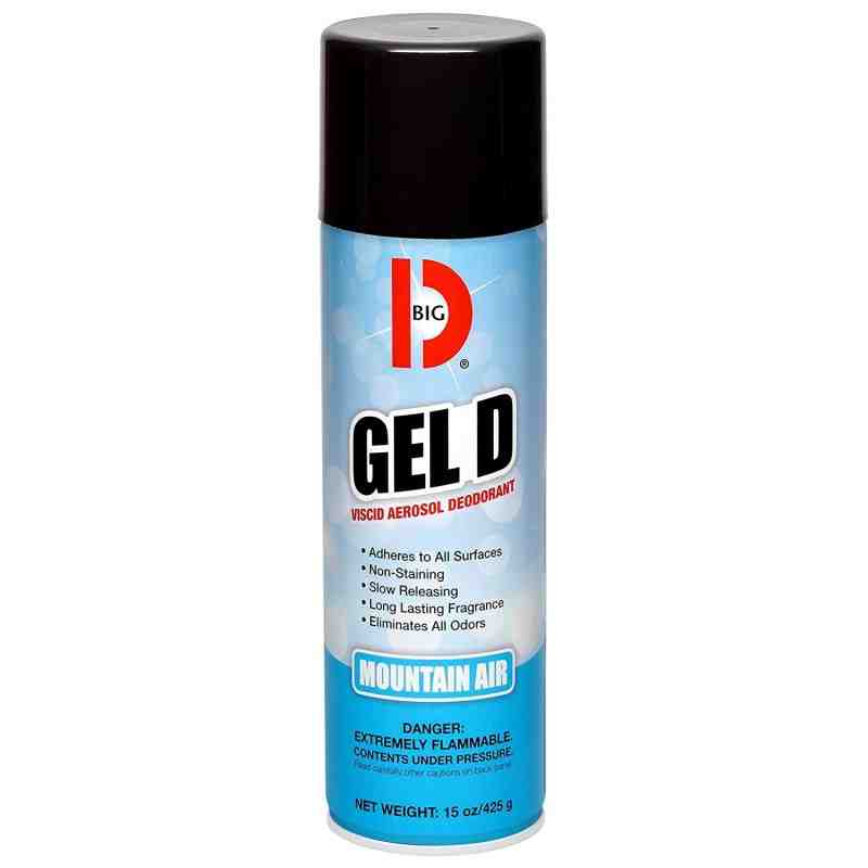 Big D 070 Gel D Viscid Aerosol Deodorant, Mountain Air Fragrance, 15 oz (Pack of 12) - [DefendUse.com] - 070 - Liquid Deodorants