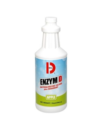 Big D 509-QT Enzyme D 1qt, Case of 12/pk, Apple Scent - [DefendUse.com] - 509-QT - Big D®