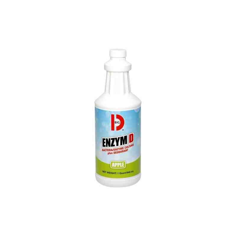 Big D 509-QT Enzyme D 1qt, Case of 12/pk, Apple Scent - [DefendUse.com] - 509-QT - Big D®