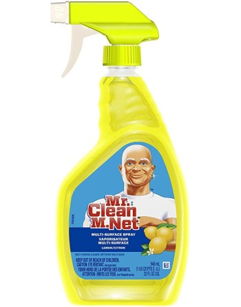 Mr. Clean Multi-Surface Cleaning Spray, Lemon Scent, 946ml - 1