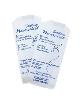 HOSPECO HOTEL500 Hotel/Motel Sanitary Personal Disposal Bag 500/cs,Case: 500 - [DefendUse.com] - HOTEL500 - HOSPECO Commercial S