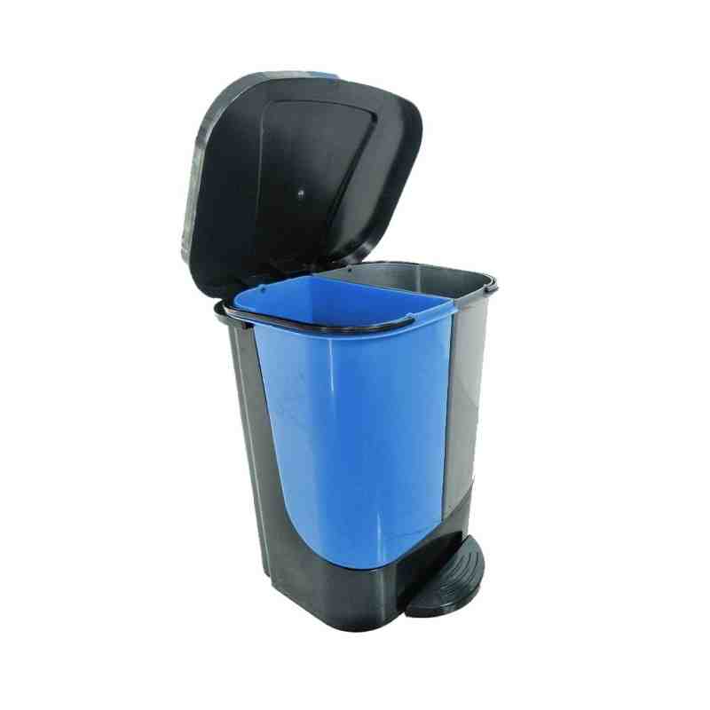 GLOBE Step-On 2-Stream Can Waste/Recycle, Case of 2 - [Cleaning Supplies Canada Discounts] - 9600 - [DefendUse.com]