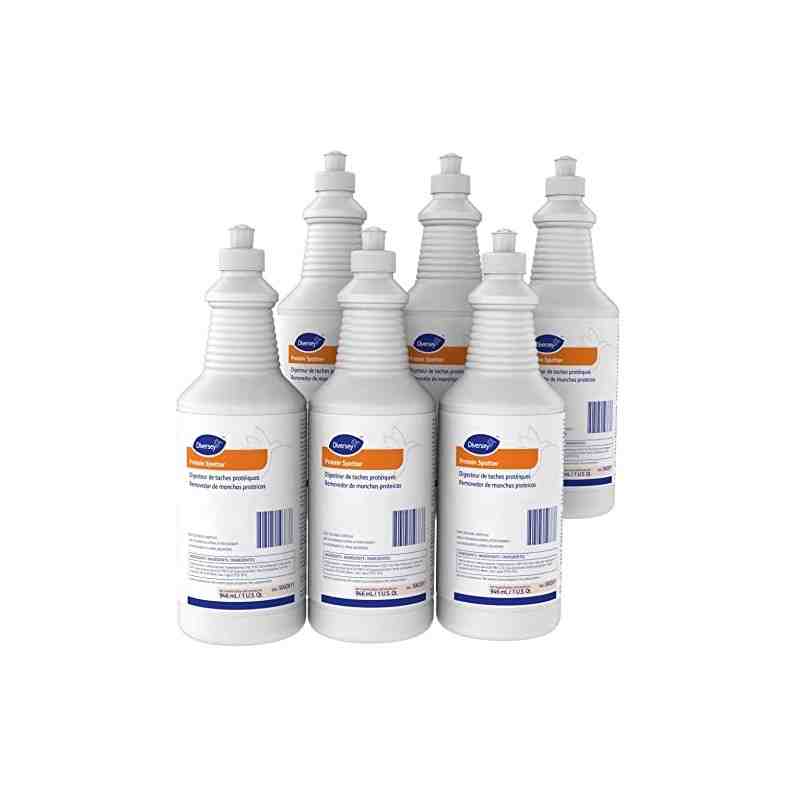 Diversey 5002611 Protein Spotter, Carpet Cleaner, 6 X 946 mL/32 U.S.-Ounce (Pack of 6) - [DefendUse.com] - 5002611 - Carpet Clea