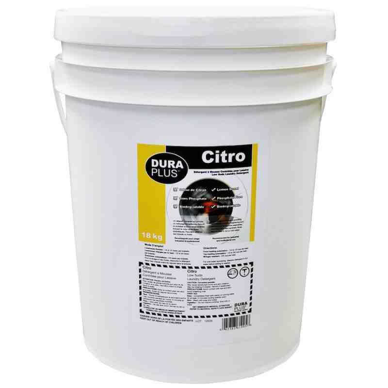 DuraPlus® Citro Lemon-Scented Laundry Detergent Powder, 18 kg - [DefendUse.com] - 61995 - DuraPlus®