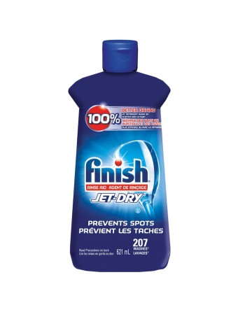 Finish® CB769247 Jet-Dry® Rinse Aid, 621 ml, Case of 12 - [DefendUse.com] - CB769247 - Finish®