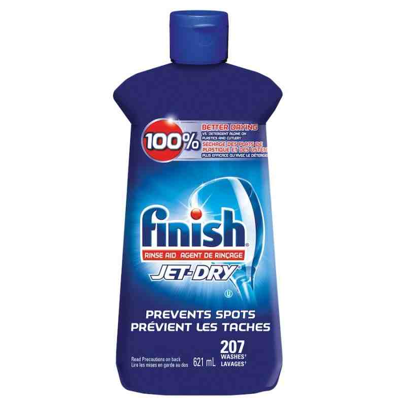 Finish® CB769247 Jet-Dry® Rinse Aid, 621 ml, Case of 12 - [DefendUse.com] - CB769247 - Finish®