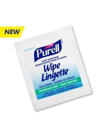 PURELL® 9021-1M-CAN00	 Hand Sanitizing Wipes Alcohol Formula, 100 Individually-Wrapped Wipes in Box, 1000/Case - [DefendUse.com]