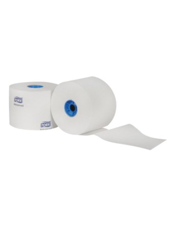 Tork® Advanced High-Capacity Jumbo Toilet Tissue Roll, 1-Ply, 100% Recycled Fibres, White, 625'/Roll, 36 Rolls/Case - [Cleaning 