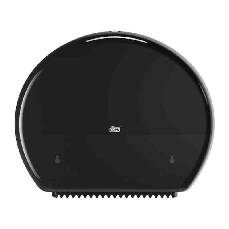 Tork® Elevation Jumbo Bath Tissue Roll Dispenser W/ Reserve, Roll Break, Black, 1 Dispenser/Case - [Cleaning Supplies Canada Dis