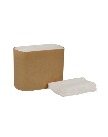 Tork D3061B Universal Dantifold Lowfold Single-Ply Dispenser Napkin, White, 24/334 - [DefendUse.com] - D3061B - Tork®