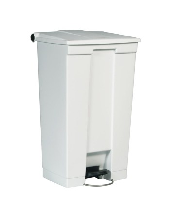 RUBBERMAID, Flat Top Trash Can, Capacity: 23 US gal., Colour: White - [Cleaning Supplies Canada Discounts] - FG614600WHT - [Defe