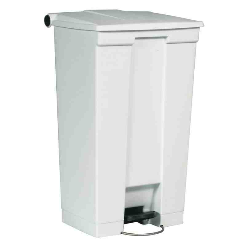 RUBBERMAID, Flat Top Trash Can, Capacity: 23 US gal., Colour: White - [Cleaning Supplies Canada Discounts] - FG614600WHT - [Defe