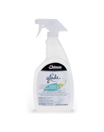 SC Johnson Glade® 10046500000536 32 oz. Clear Springs® Fabric / Air Freshener and Odor Control Spray, Case of 6 - [DefendUse.com