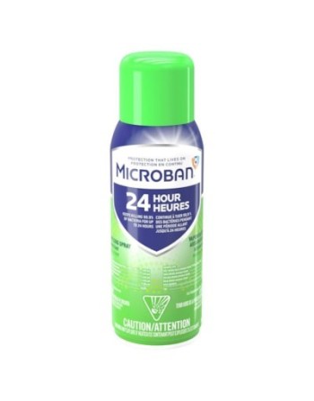 Microban 24-Hour Sanitizing Aerosol Spray, Fresh Scent, 354 g, Case of 6 - 1 - 37000-48688 - Microban 24-Hour Sanitizing Aerosol