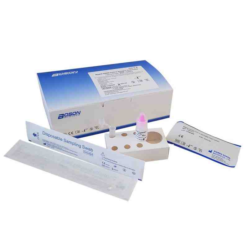 BOSON 1N40C5 COVID-19 Rapid-Test Kit, Pack of 20 - [DefendUse.com] - 1N40C5-10837528001434 - Rapid Response Test Kits