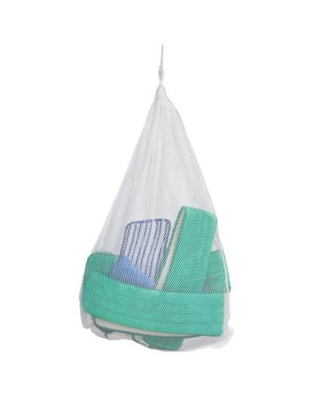 Rubbermaid FGU21000WH00 24 1/8" x 36" Synthetic Mesh Commercial Laundry Bag with Drawstring - [Cleaning Supplies Canada Discount