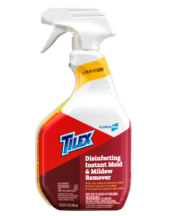 Tilex® 12438 Instant Mildew Remover Trigger Spray (32 fl. oz.), 946-mL, Case of 9x946ml - [DefendUse.com] - 12438 - Tilex
