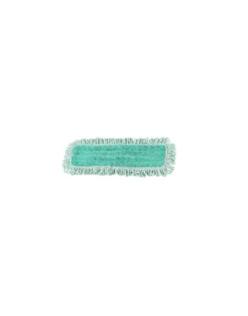 GLOBE Green Microfiber Dry Pad With Fringe - 18 Inch, Pack of 10 - [Cleaning Supplies Canada Discounts] - 3320 - [DefendUse.com]