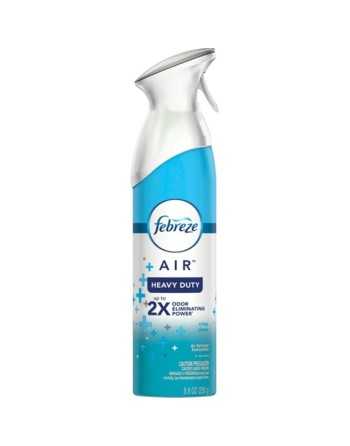 Febreze AIR Freshener Heavy Duty Crisp Clean, Case of 6, 8.08oz - [Cleaning Supplies Canada Discounts] - 10037000962578 - [Defen