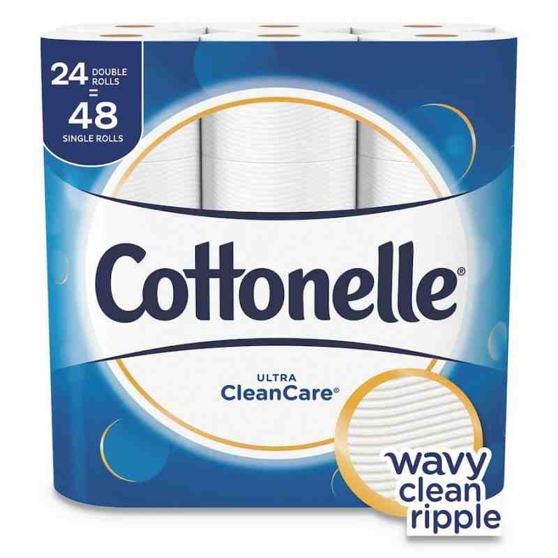 Cottonelle® Ultra ComfortCare® Toilet Paper, 1-Ply, White, 2 Packs/Case, 24 Rolls/Pack - [Cleaning Supplies Canada Discounts] - 