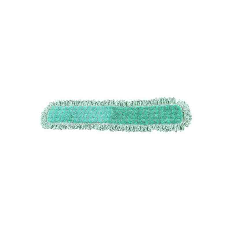 GLOBE Green Microfiber Dry Pad With Fringe - 36 Inch, Case of 6 - [Cleaning Supplies Canada Discounts] - 3336 - [DefendUse.com]