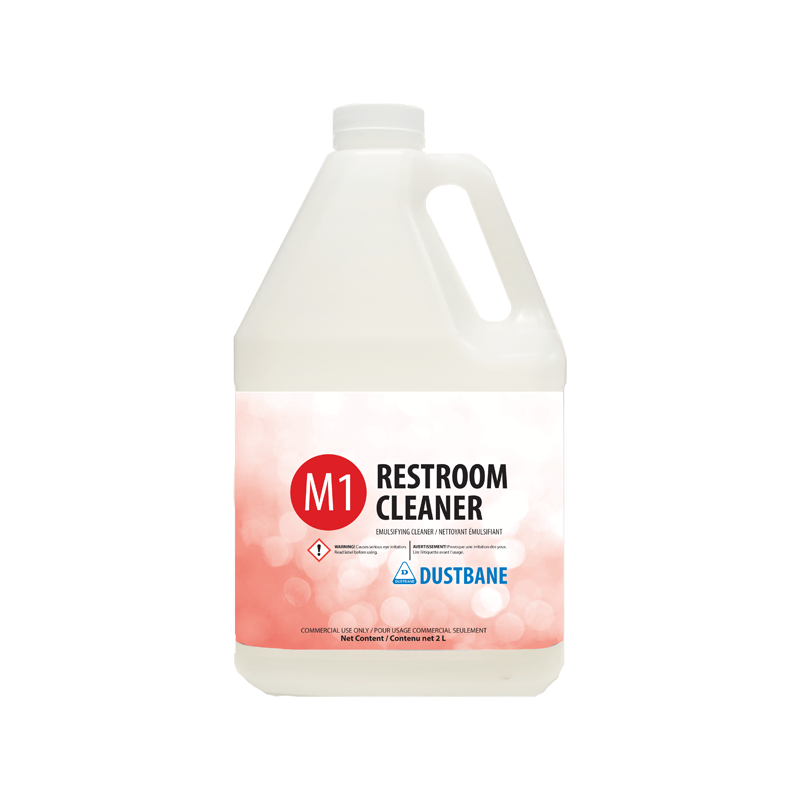 DUSTBANE, M1 Restroom Cleaner  Emulsifying Cleaner, Case of 2, 2L - [DefendUse.com] - 50980 - Dustbane Commercial Solutions