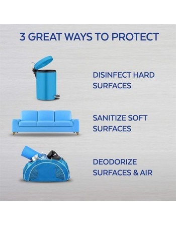 Lysol® 59631-34052 Disinfectant Spray, Crisp Linen, Case of 12 x 350g [CB340525] - [DefendUse.com] - 59631-34052 - Lysol® Cleani