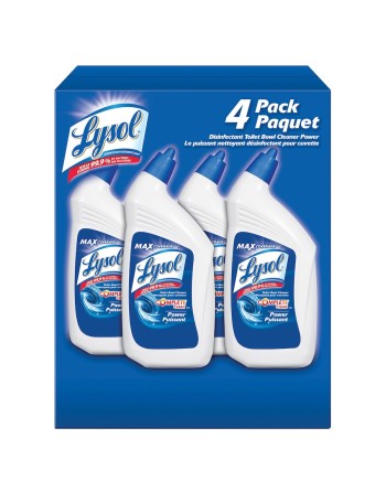 Lysol Toilet Bowl Cleaner, 946mL, Case of 4 - [Cleaning Supplies Canada Discounts] - 59631-77922 - [DefendUse.com]