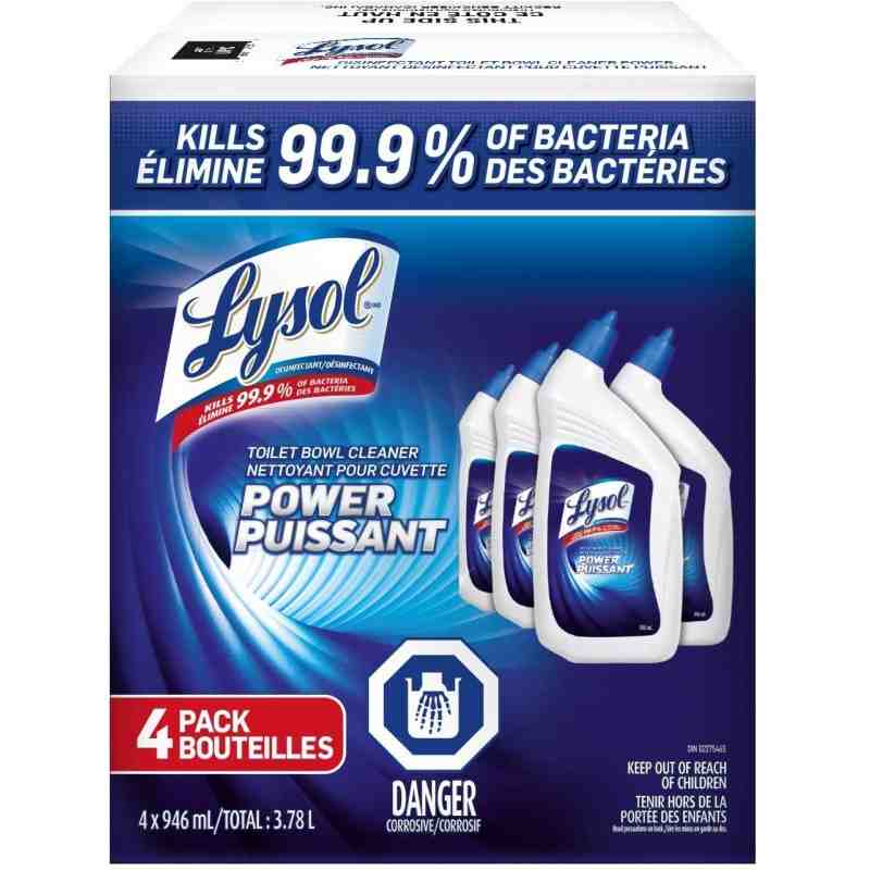 Lysol Toilet Bowl Cleaner, 946mL, Case of 4 - [Cleaning Supplies Canada Discounts] - 59631-77922 - [DefendUse.com]