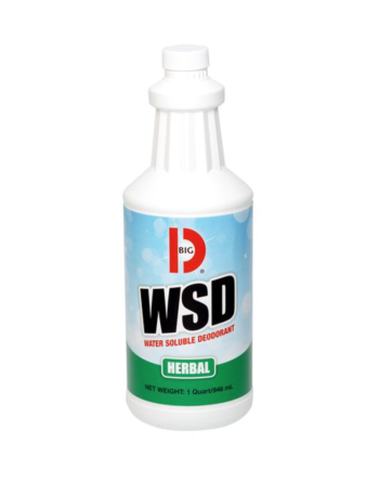 Big D® Water Soluble Deodorant - Qt, Herbal, Case of 12 - [Cleaning Supplies Canada Discounts] - 354-QT - [DefendUse.com]