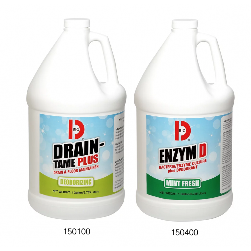 BIG D® ENZYME D, 4L, Case of 4, Apple Scent - [DefendUse.com] - 509-1 - Big D®