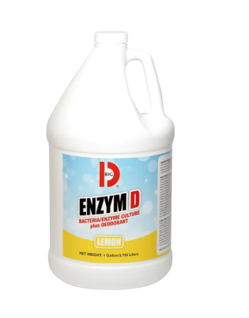 BIG D® ENZYME D 1qt 12/pk - Lemon Scent, Case of 12 - [Cleaning Supplies Canada Discounts] - 500-QT - [DefendUse.com]