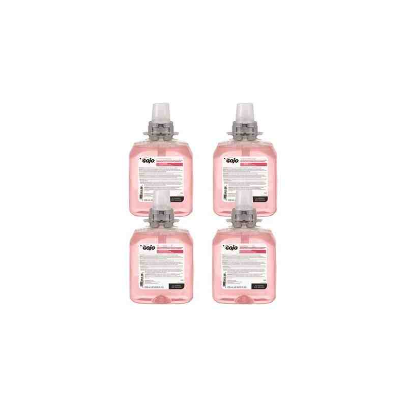 GOJO® 5161-04 FMX Luxury 1250 mL Cranberry Foaming Hand Soap, Case of 4 - [DefendUse.com] - 5161-04 - Purell® GOJO Industries, I