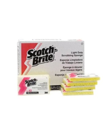 Scotch® Brite® Light Duty Scrub Sponge 63, Case of 20 - [Cleaning Supplies Canada Discounts] - 50048011082511 - [DefendUse.com]