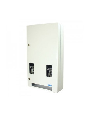 Vending Dispenser - Napkin/Tampon Combo -Free- White,Case: 1 - [Cleaning Supplies Canada Discounts] - 608-1-FREE - [DefendUse.co