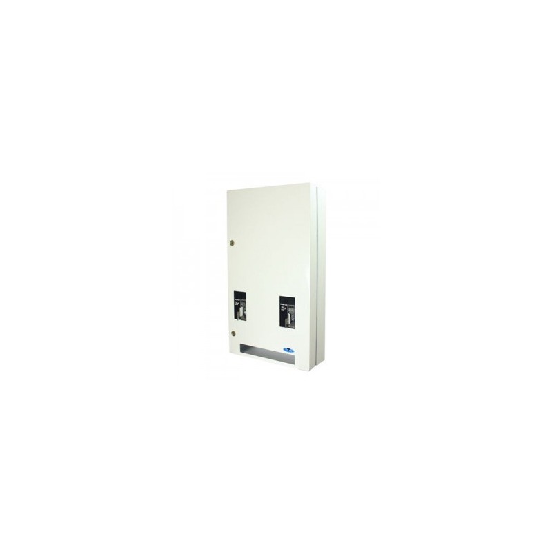 Vending Dispenser - Napkin/Tampon Combo -Free- White,Case: 1 - [Cleaning Supplies Canada Discounts] - 608-1-FREE - [DefendUse.co