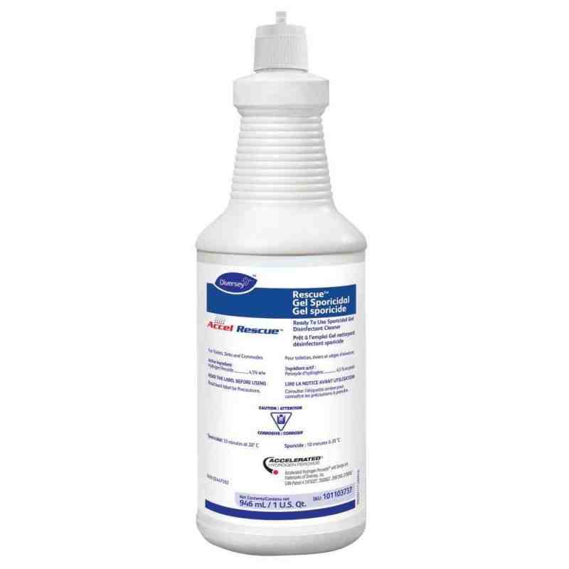 DIVERSEY 101103667  Accel Rescue™ Liquid Sporicidal, 946 ml, Ready to Use, 12/CT - [DefendUse.com] - 101103667 - Diversey Holdin