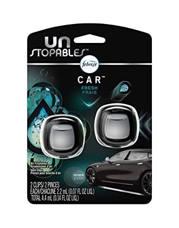 Febreze, Car Unstopables, Air Freshener for Vehicles, Case of 8/4.4m - [Cleaning Supplies Canada Discounts] - 37000-73824 - [Def