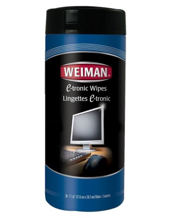 Weiman Anti-Static E-Tronic Electronic Cleaning Wipes for Electronics, Case of 6 - [Cleaning Supplies Canada Discounts] - 53C - 