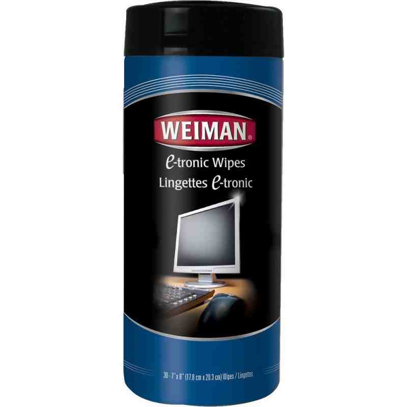 Weiman Anti-Static E-Tronic Electronic Cleaning Wipes for Electronics, Case of 6 - [Cleaning Supplies Canada Discounts] - 53C - 