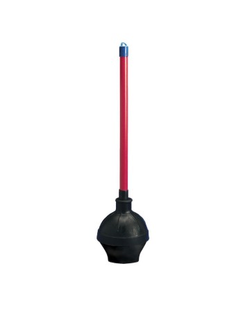Tolco 280174 Industrial Toilet Plunger, 5.75" Height, 20.75" Width, Black/Red, Pack of 24 - [Cleaning Supplies Canada Discounts]