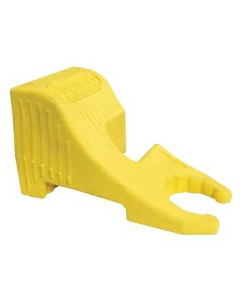 TOLCO 280173 Super Door Stop, 4" Height, 2.25   Width, Yellow (Pack of 6) - [Cleaning Supplies Canada Discounts] -  - [DefendUse