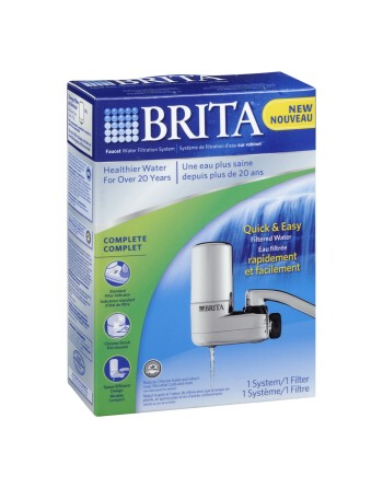 BRITA On Tap Faucet Water Filter System Chrome, Case of 4 - [Cleaning Supplies Canada Discounts] - 635214 - [DefendUse.com]
