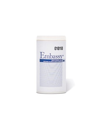 KRUGER Embassy Single Fold Towel, White, 250/Container, 6/Case, Made in Canada - [Cleaning Supplies Canada Discounts] - 01010 - 