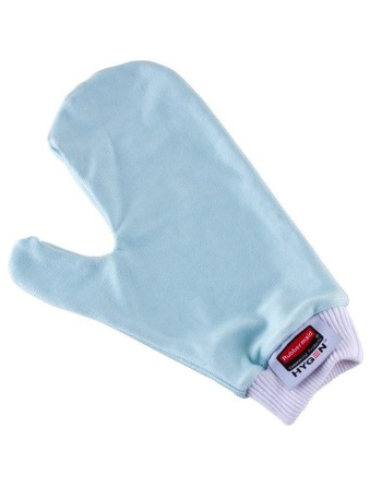 RUBBERMAID FGQ65100BL00  Microfibre Hygen™ Mitts, Microfibre w/Thumb - Blue - [DefendUse.com] - FGQ65100BL00 - Microfiber Mitt