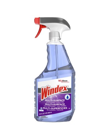 SC Johnson Windex® 10019800003149 32 oz. Non-Ammoniated Multi-Surface Cleaner, Case of 8 - [DefendUse.com] - 10019800003149 - Wi