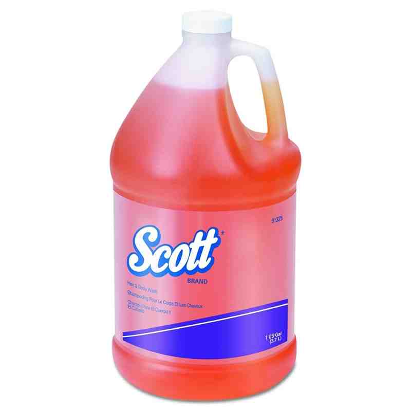 Kimberly-Clark Scott 91325 Citrus Floral Fragrance Hair and Body Wash, 1 Gallon, Golden (Case of 4) - [DefendUse.com] -  - Sanit